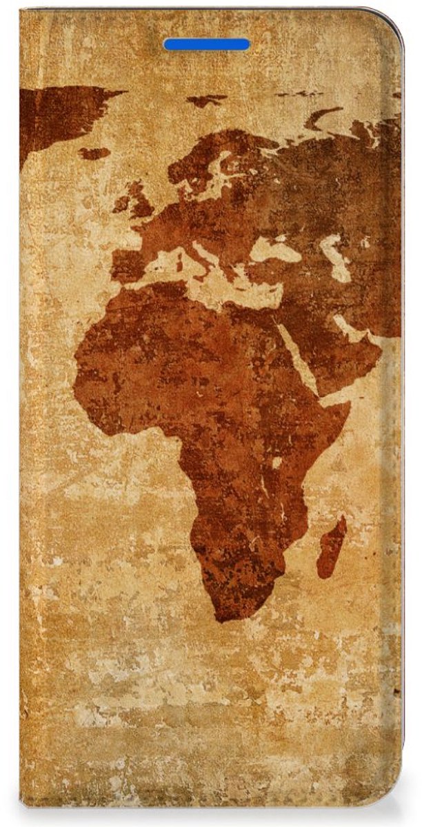 OPPO Reno6 5G Book Cover Wereldkaart