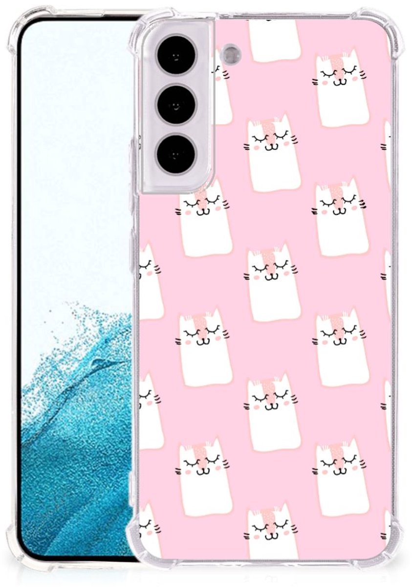 Samsung Galaxy S22 Plus Case Anti-shock Sleeping Cats