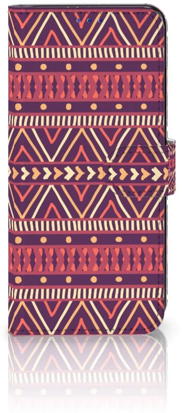 Étui pour téléphone portable OPPO Find X5 Bookcase Aztec Violet