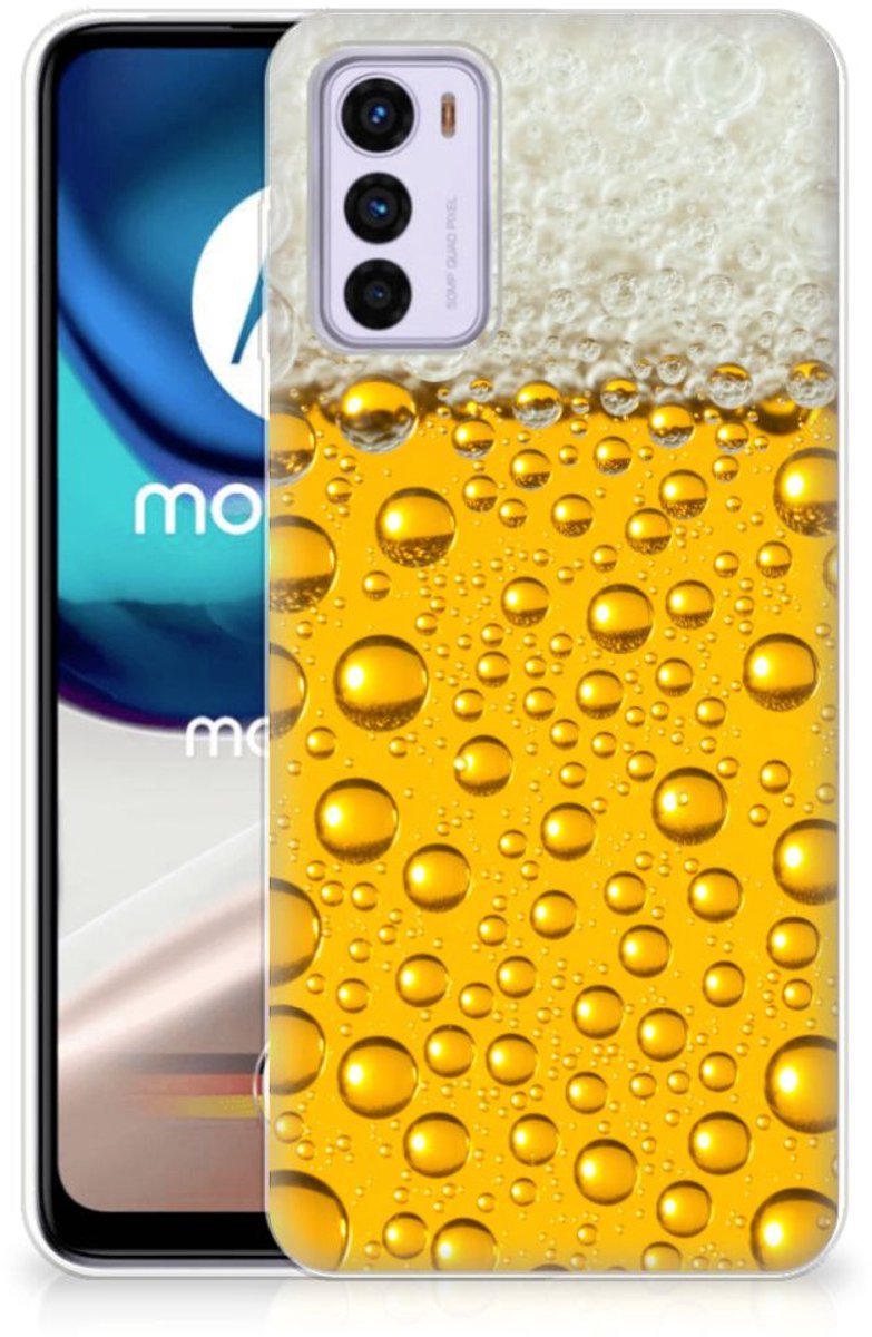 Motorola Moto G42 Siliconen Case Bier