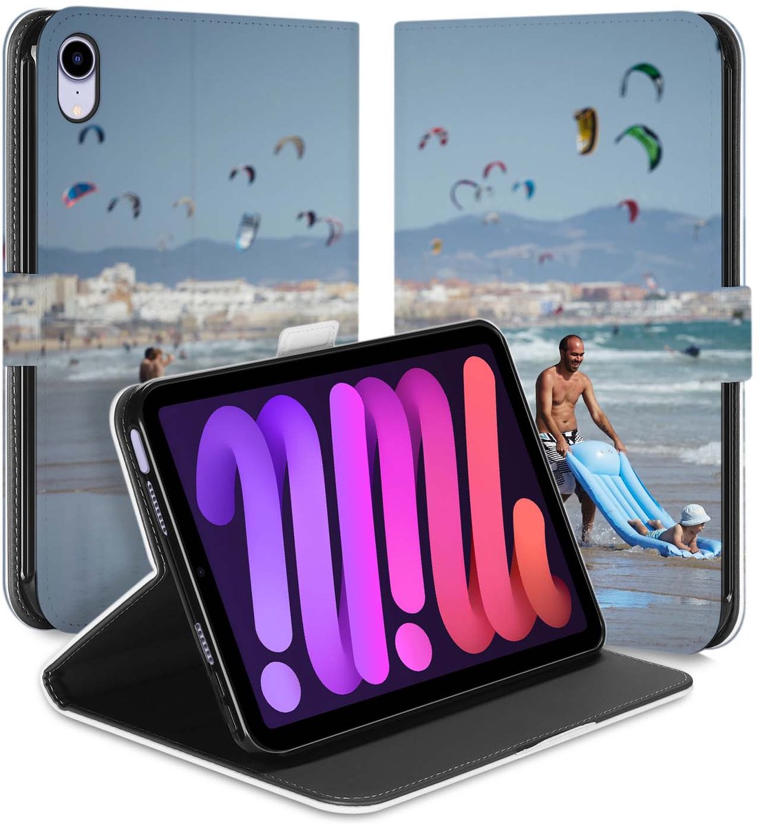 Book Cover Hoesje Maken voor de Apple iPad mini 6 (2021)