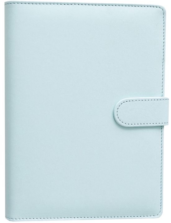 Planbooks - Carnet - Carnet - Carnet Reliure à anneaux - Carnet Cuir - Hardcover - Blauw