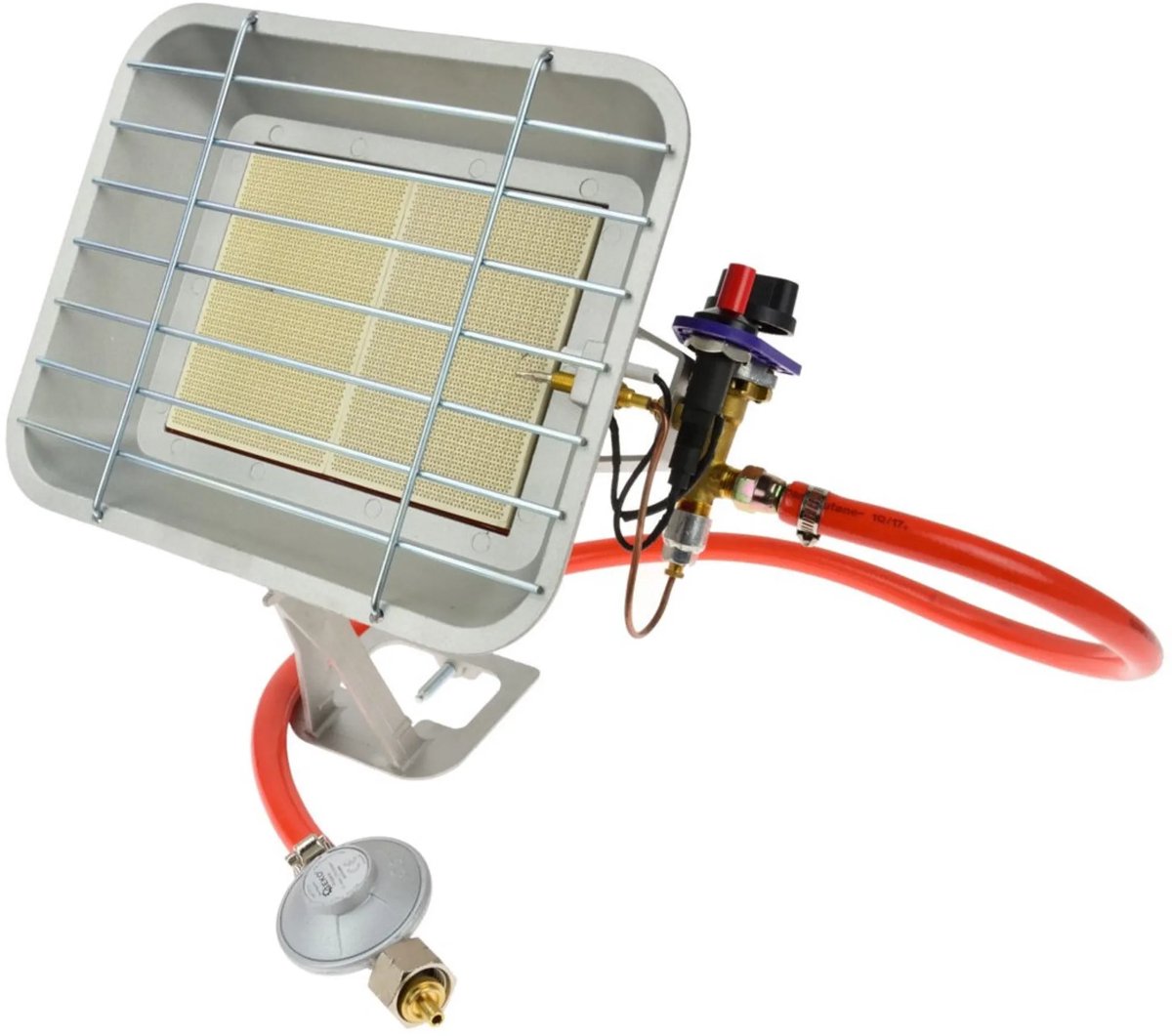 GEKO Gasstraler - Hoog Rendement - Piezo-ontsteking - 2300-4600W - Compact Design