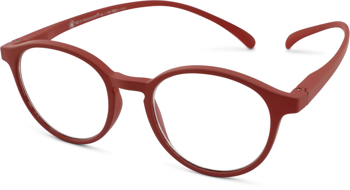 Leesbril Klammeraffe -No. 12-Red -+3.50