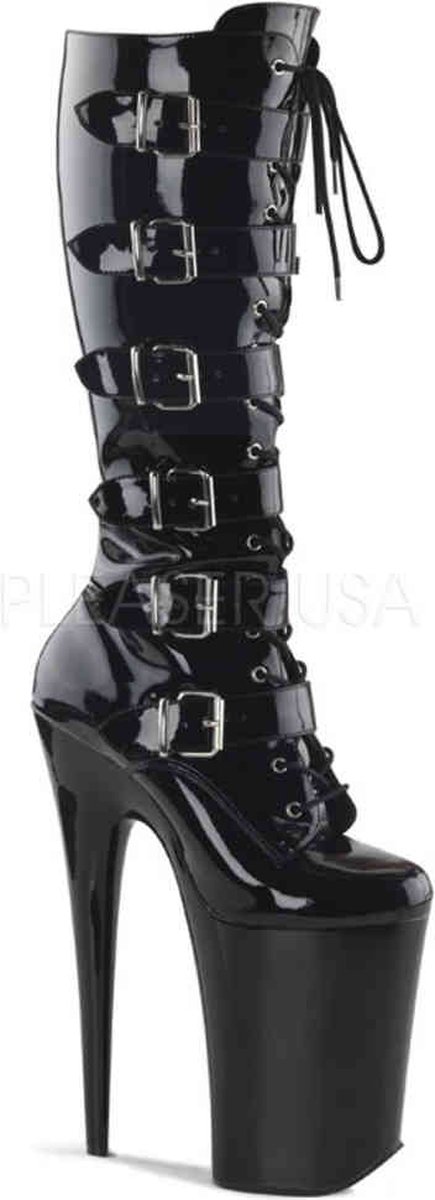 Pleaser INFINITY-2049 Plateau Laarzen 42 Shoes Zwart