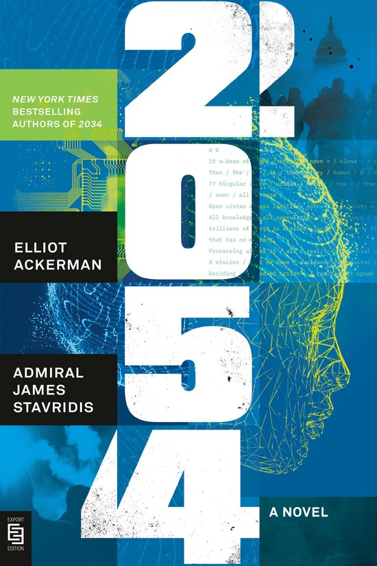 A Novel of Future War- 2054 - cover