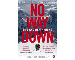 Omslag van No Way Down Life & Death On K2