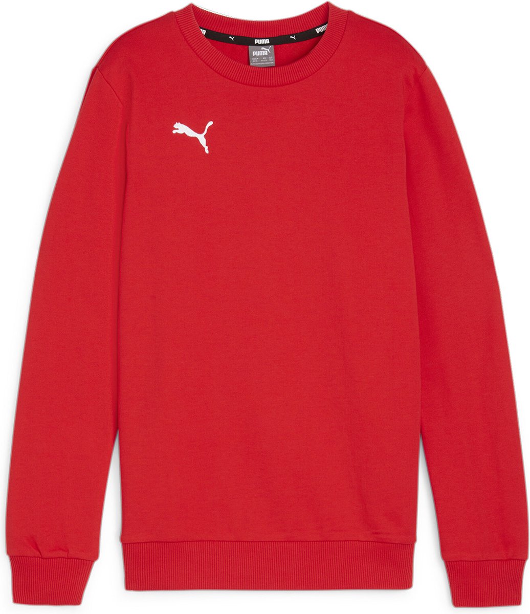 PUMA teamGOAL Casuals Crew Neck Sweat Jr kindersweatshirt pullover 658593 rood