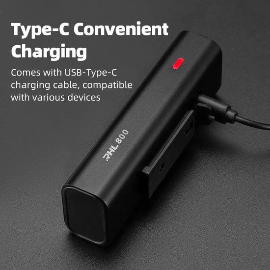 Feu Arrière De Vélo Usb Rechargeable Strap- On Bike Light Frein Avertissement Feu Arrière[u10922