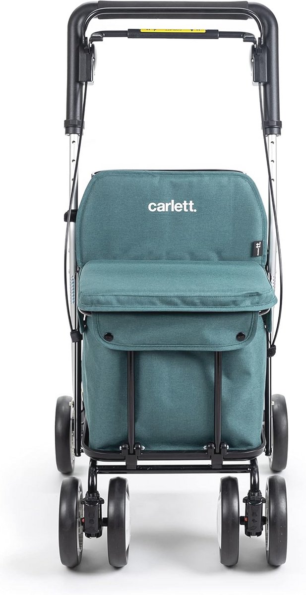Chariot De Courses Déambulateur Obbocare 4 Roues - Siège Pliable - Panier 20 L - Guidon Réglable - Pour Personnes Âgées, Promenade Chariot De Courses Déambulateur Obbocare 4 Roues - Siège Pliable - Panier 20 L - Guidon Réglable - Pour Personnes Âgées, Promenade