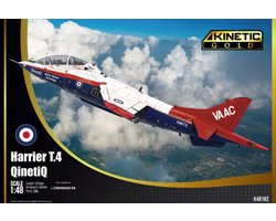 Kinetic Modelbouwpakket Militaire voertuigen - 48162 Hawker Siddeley Harrier T - QinetiQ - Gold Series - Straaljager Plastic - 1:48 - Modelbouw