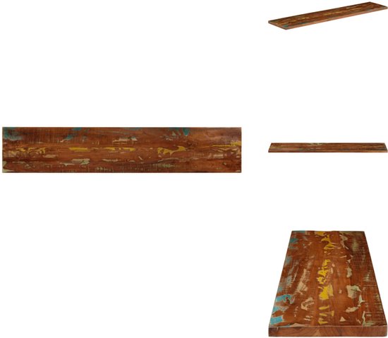 vidaXL Tafelblad rechthoekig 60x20x4 cm massief acaciahout, vervangend tafelblad, blad, vervangend houten tafelblad, meubelpaneel, houten blad