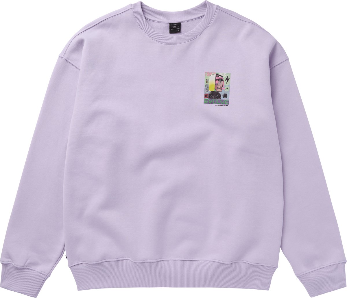 Mystic Groove Crew Trui 250130 – XL Lilac