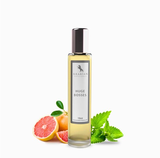 ARABIAN OPULENCE Parfum voor Heren | Herenparfums | HUGE BOSSES FR142, geur voor mannen, Houtige Parfum Olie – Alcoholvrij & Langhoudend – Eau de Parfum | Roll-on – Luxe Herenparfum | Parfum voor Mannen – parfum voor mannen en jongens -15ml