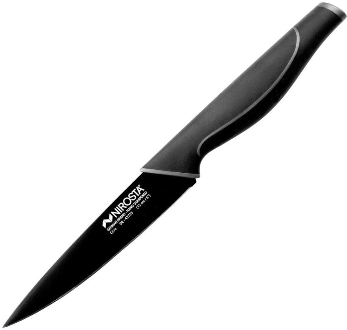Universeel mes Nirosta Black Edition