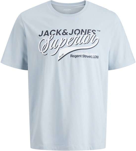 JACK&JONES PLUS - JJELOGO TEE SS O-NECK 2 COL SS26 SN PLS - Hommes - T-shirts