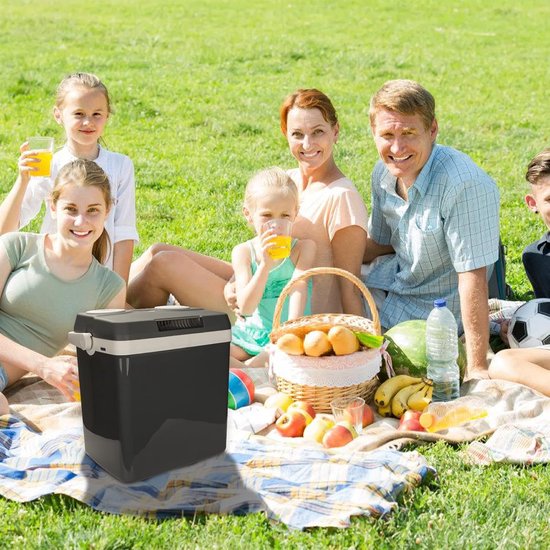 Elektrische Koelbox - voor Auto en Camping - Koelbox Elektrisch - Thermo-elektrisch koelsysteem - Coolbox van Merkloos — afbeelding 2