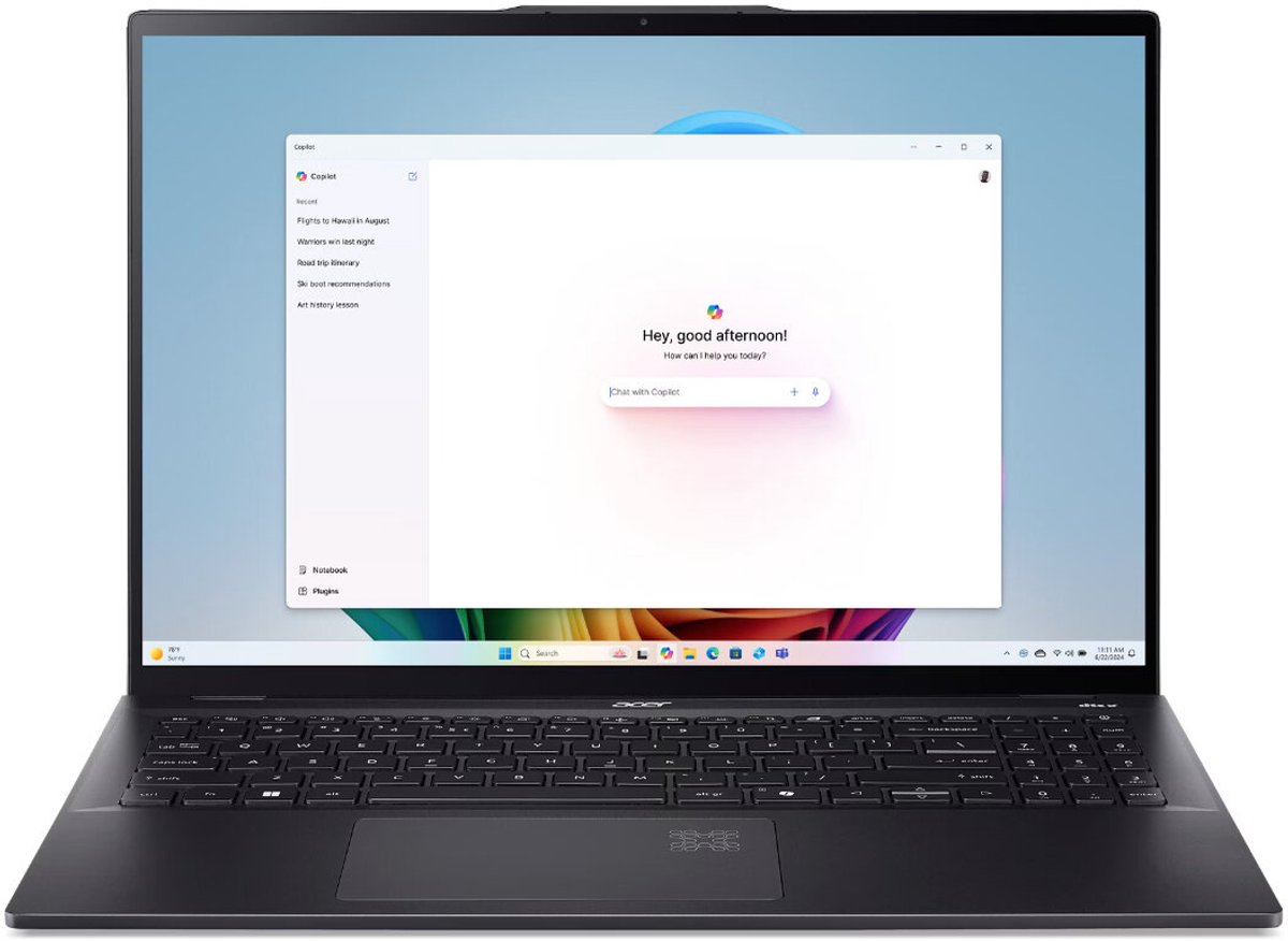 Acer Swift 16 AI SF16-51-73BS 16'' Copilotplus laptop