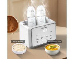 Flessenwarmer - 8 in 1 - Snelle Baby Accessoires - Voedsel Heater - Melk Warmer- Sterilisator - Met Nauwkeurige Temperatuurregeling