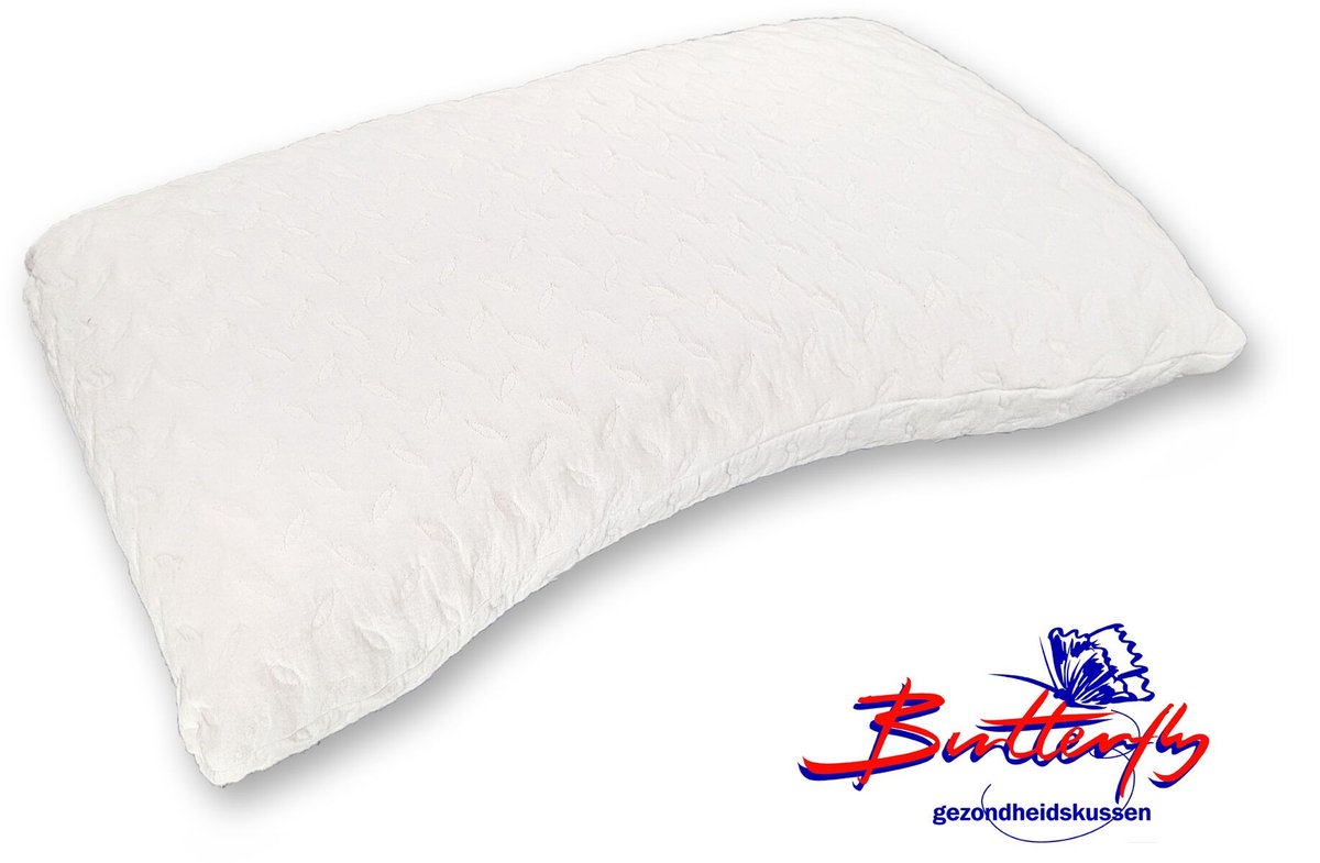 Butterfly kussen Single Comfort - soft - (hoogte 14 cm)