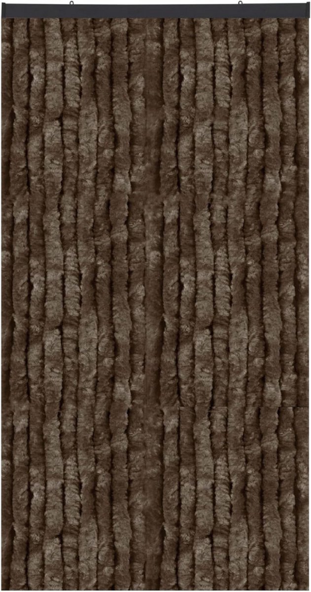ApexArte® Vliegengordijn Kattenstaart - Deurgordijn - Hordeur - Bruin