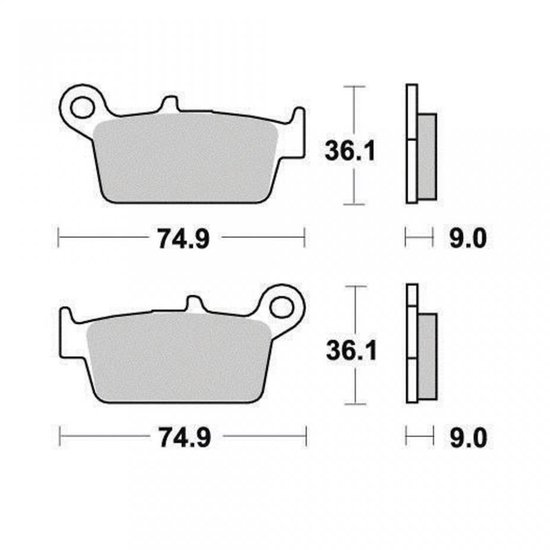 Joint De Pot D'échappement Pour Yamaha YZ 250 - Réf 3JE146150100 - Diamètres 32mm/35mm - Neuf