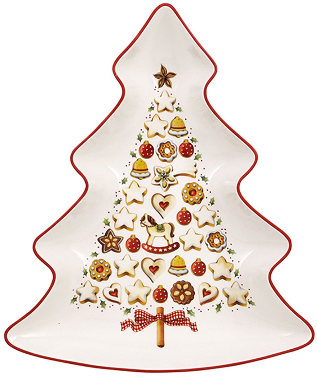Villeroy & Boch Winter Bakery Delight Schaal Kerstboom Large