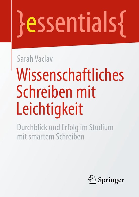 essentials - Wissenschaftliches Schreiben mit Leichtigkeit - cover