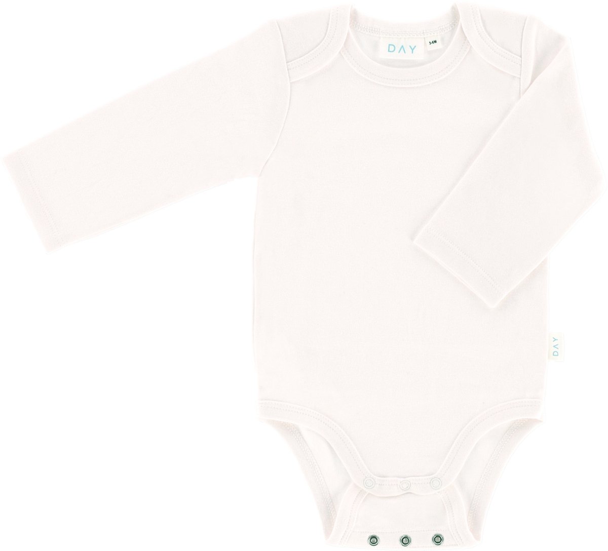 DAY Meegroeiromper Lange Mouw - Off White - Mt. 50/56