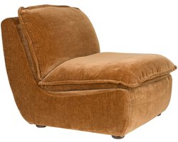 Dutchbone Radley Fauteuil Cognac Bruin