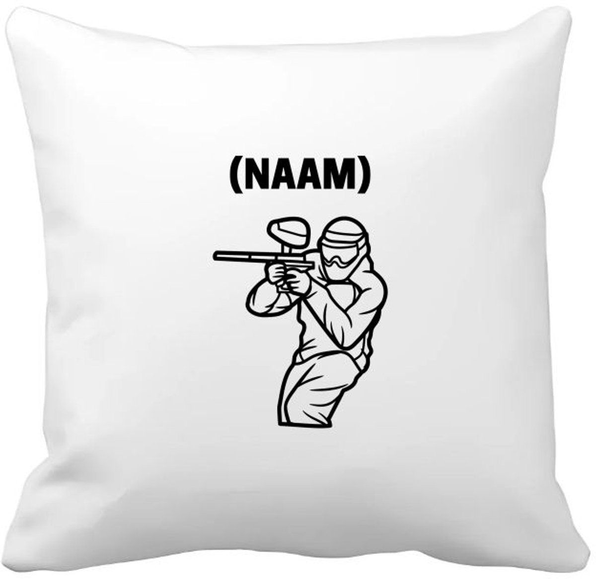 Akyol duiken met eigen naam Kussen hoes - Zwemmen - duiker - sport - 40 bij 40 cm Multicolor