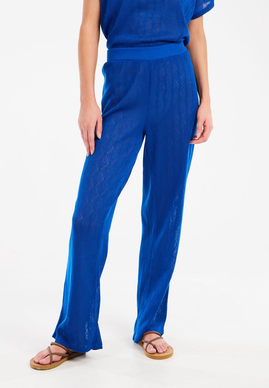 Protest Prtissy – Broek Dames – Tailleband elastiek – Strandbroek – Breeze Blue