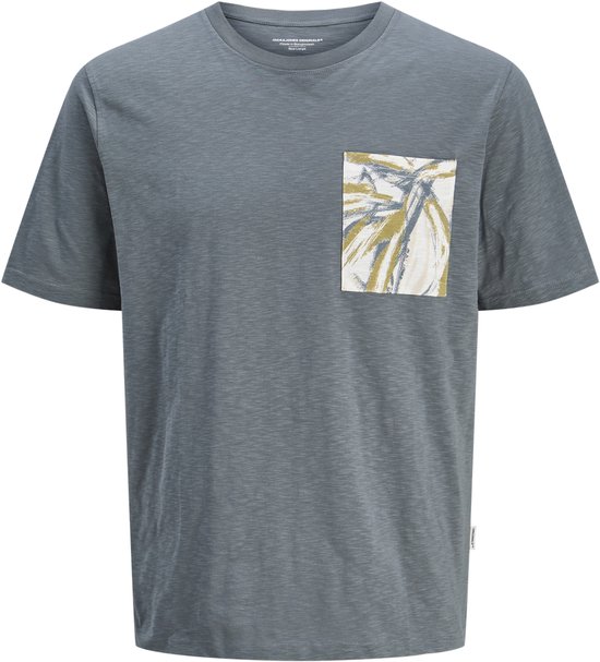 JACK&JONES - JORSPLIT AOP POCKET TEE SS CREW NECK - Heren - T-shirts
