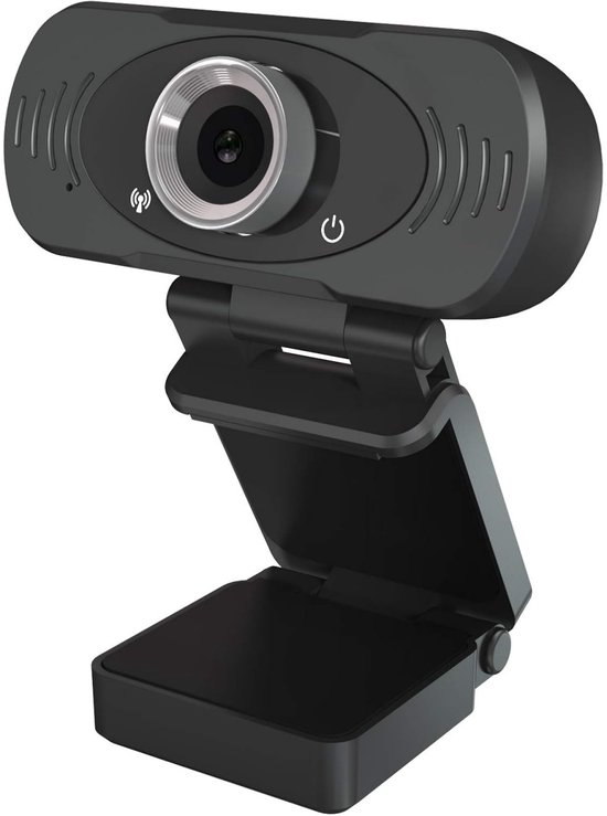 Webcam - Full HD 1080P computercamera - Breedbeeldtelefoon - Video-opname - Ontwerp met vaste focus - Met microfoon - Webcam - Streamingcamera