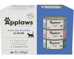 Applaws natvoeding Multipack Visselectie 12 x 156 gr.