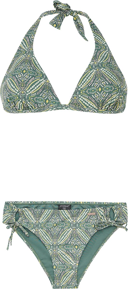 Protest Prtsugar – Bikini set Dames – Halter top – C&D-Cup Groen