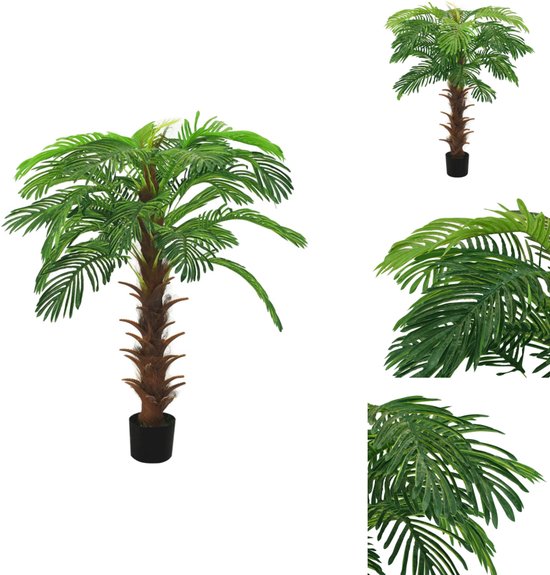 Kunstplant Cycas palmboom 80 cm - Kantoormeubelen Plus