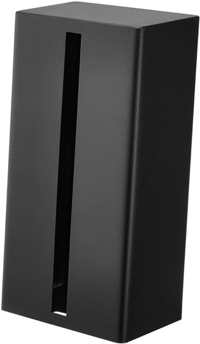 Yamazaki Vertical Tissuebox - Tower - Zwart