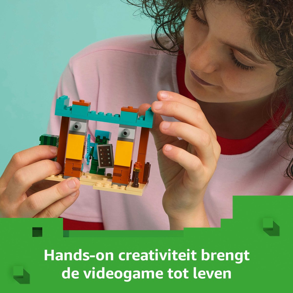LEGO Minecraft De Illagers in de woestijn gamingset voor kinderen - 21267 — afbeelding 6