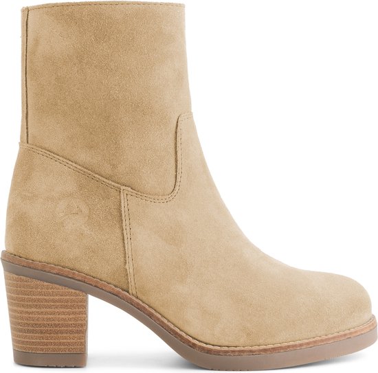 Travelin' Valence - Botte cuir femme - 100% daim - Bottine - Sable