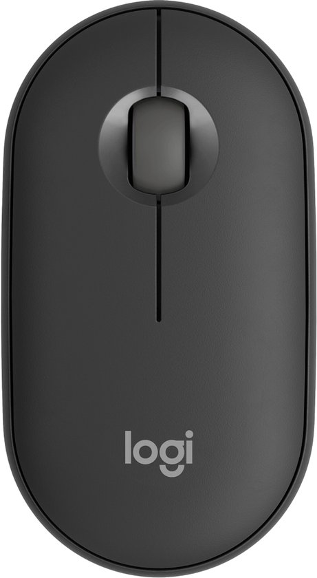 Logitech Pebble 2 M350s - Draadloze Muis - Bluetooth - 4000 dpi - Graphite