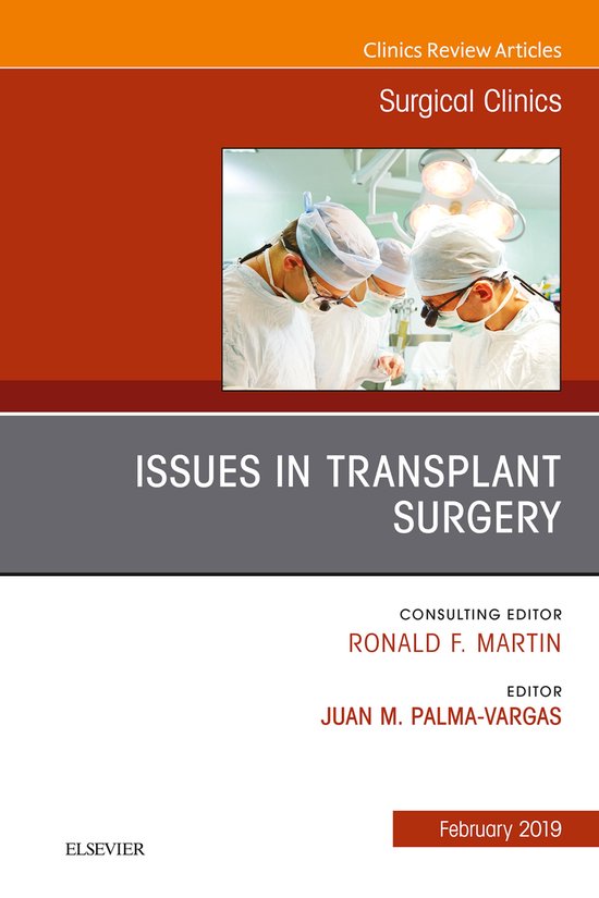The Clinics: Surgery Volume 99-1 - Issues in Transplant Surg ... - cover