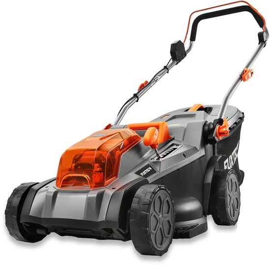 Grasmaaier op batterij 40V FUXTEC FX-E2RM37 - Set met 2 batterijen van 4Ah en dubbele lader van 2,4A van FUXTEC — afbeelding 2
