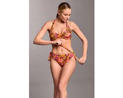 Vacanze Italiane - Mexican Art Mango Bikini Set - maat 44 - Oranje