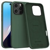 Spacecase Case Cover Voor Iphone 16 Pro Max Sc Pure Mag Donkergroen