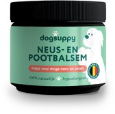 Neus -en Pootbalsem voor Honden - Hydrateert en verzorgt droge Neuzen & Poten - 100% natuurlijke balsem - 125 ml - Neusbalsem - Pootbalsem - Neusverzorging - Pootverzorging - Snelwerkende formule - Bij droge Neus of Gebasten pootjes