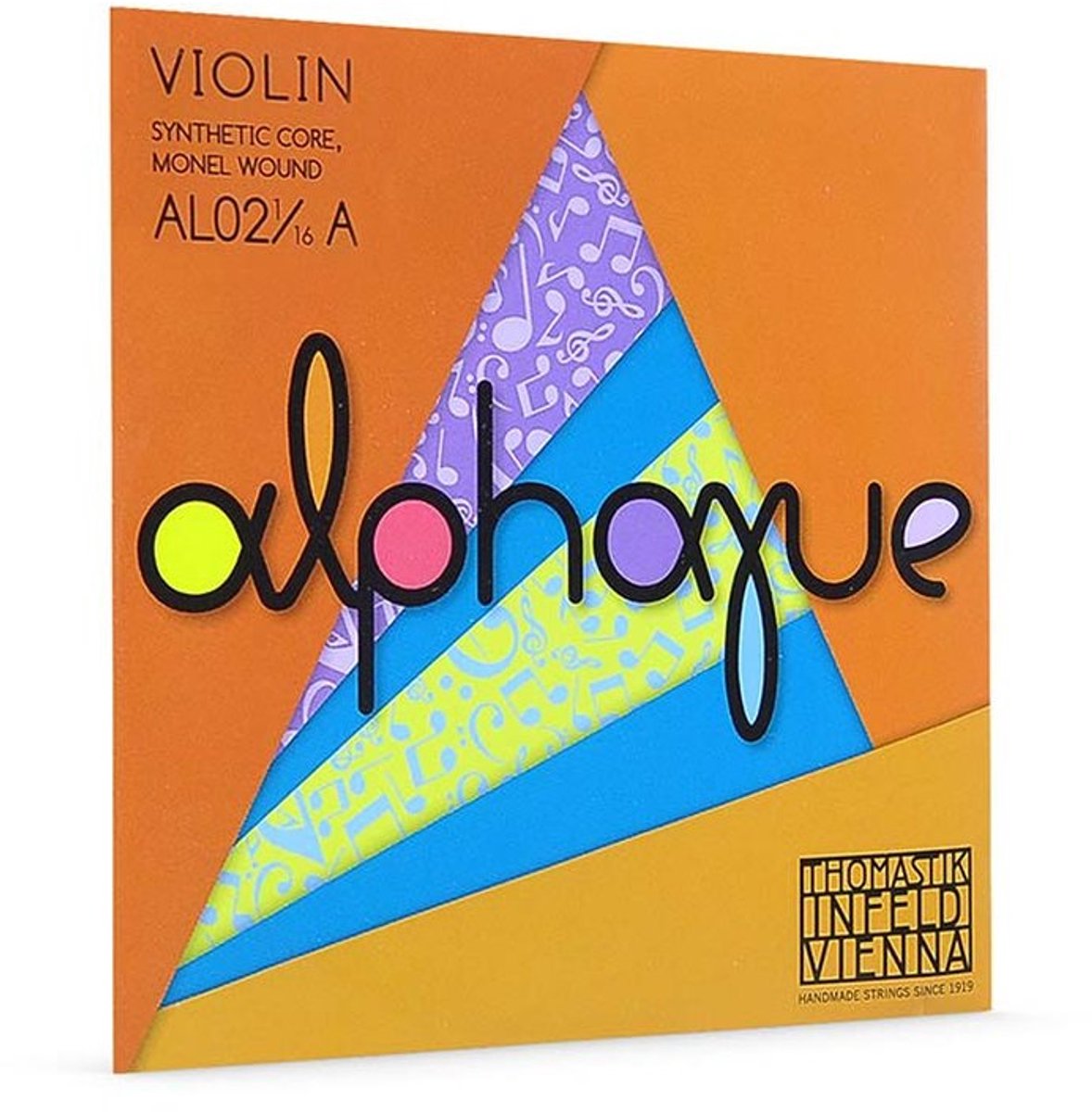 Thomastik Infeld THAL-02-16 violin string A-2 1/16 medium, synthetic core, aluminum wound