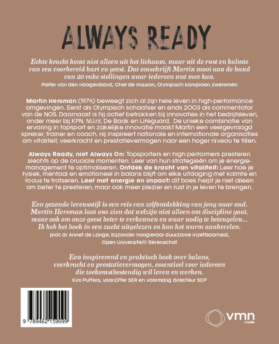 Always Ready - back cover