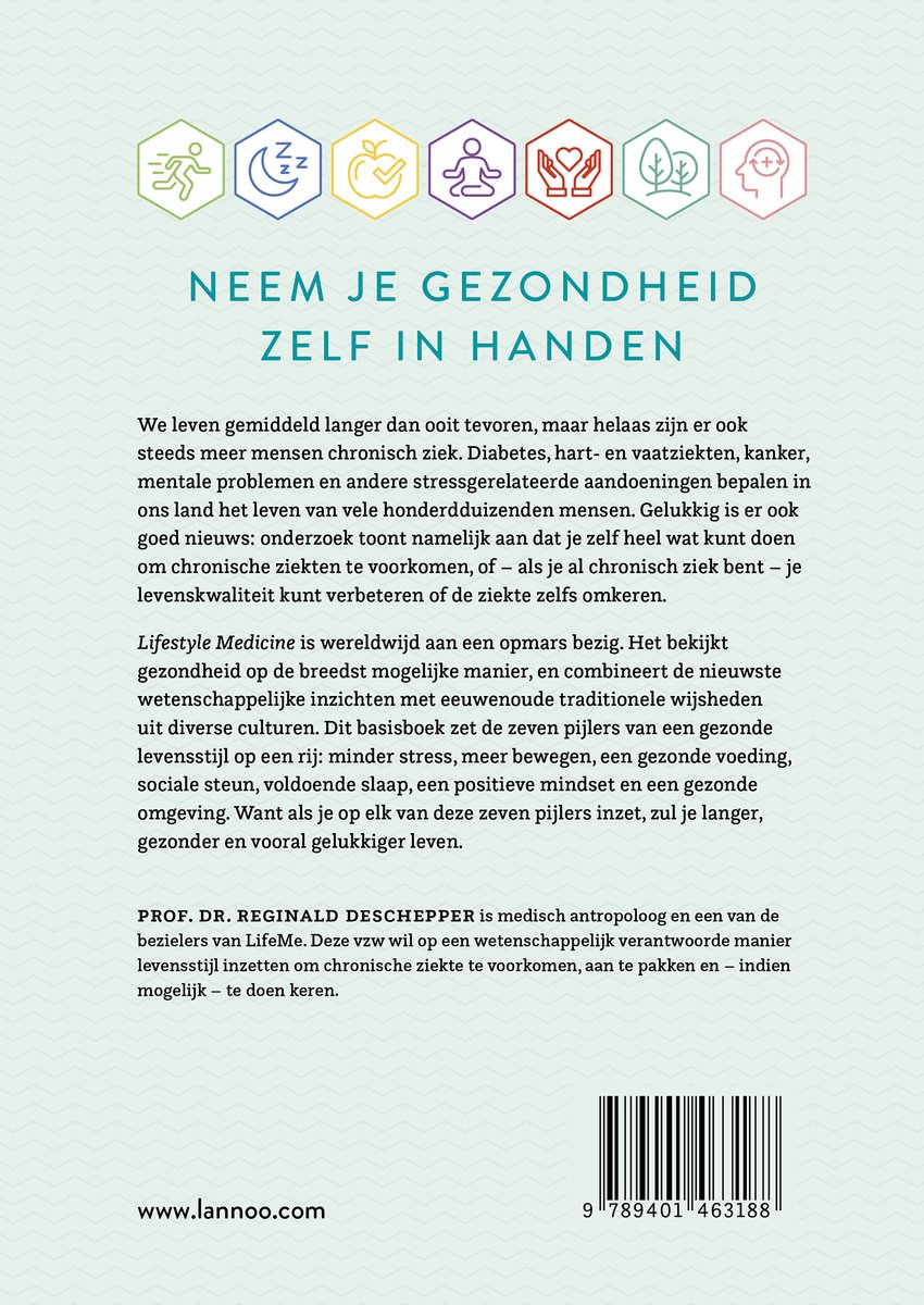 Je levensstijl als medicijn - back cover