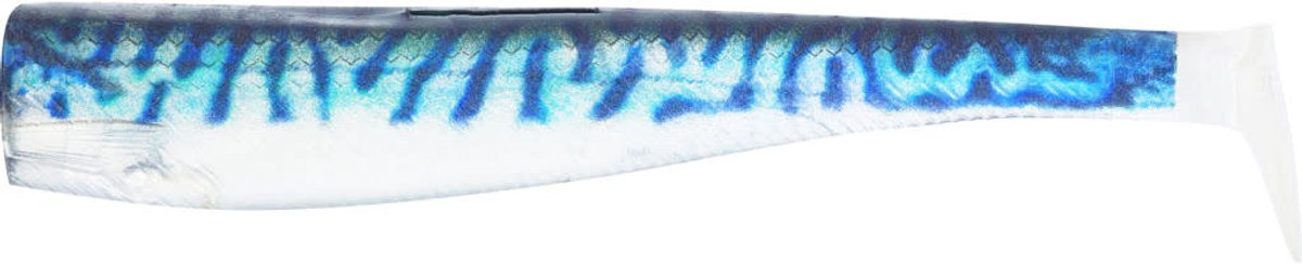 Westin Magic Minnow Weedless Jig Spare Body 10cm 9g – Reserve Bodies voor Zeebaars - Kleur : Real Mackerel